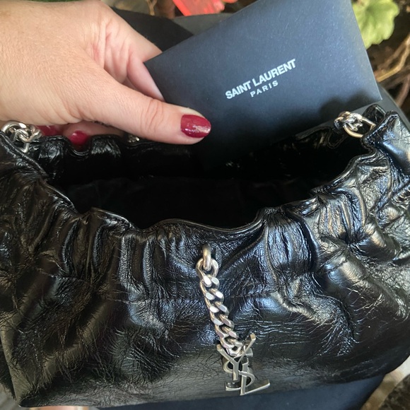 YSL Mini Hobo Handbag. - Picture 3 of 14